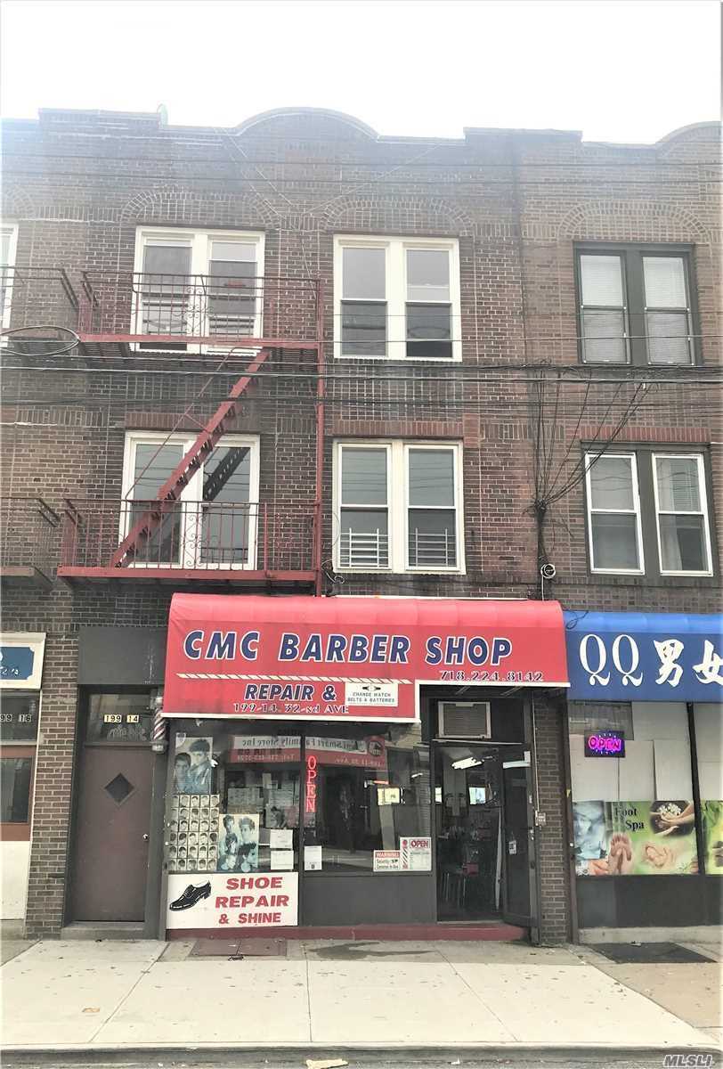 Spacious 2 Bedroom Apartment For Rent In Flushing. Features Living Room, Brand new Eat-In-Kitchen And New Bath. Heat and Water Included. Conveniently Located Near Transportation, Laundromat And Shopping.