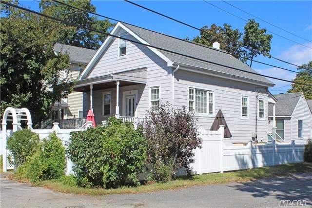 Amazing Opportunity To Own This Updated Cape, Along With A Legal Accessory Guest Cottage! Located Just Down The Street From Bayville&rsquo;s Private Soundside Beach! Main House Offers Hardwood Floors, Open Floor Plan, 3 Bedrooms, Updated Full Bathroom And Recently Updated Basement. Large Front Porch And Private Fenced In Yard. Guest Cottage Is Set Up As A Studio Apartment.