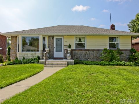 Lovely 3 Bed Ranch With Stunning Newly Finished Hardwood Floors, Newer Main Bath, New Walkway And Driveway, New Windows Throughout,Large Bay Window In Lr And Dr,  New Front And Rear Doors (Including Storm Doors), Architectural Roof,  Detached Garage, Mid Block Location, Gas Available,  Will Not Last. Priced To Sell!