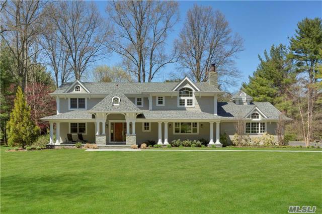 Renovated And Expanded In 2012, This Magnificent Colonial Is Located On 2 Picturesque Acres With Har-Tru Tennis Court. Jackson Elementary School