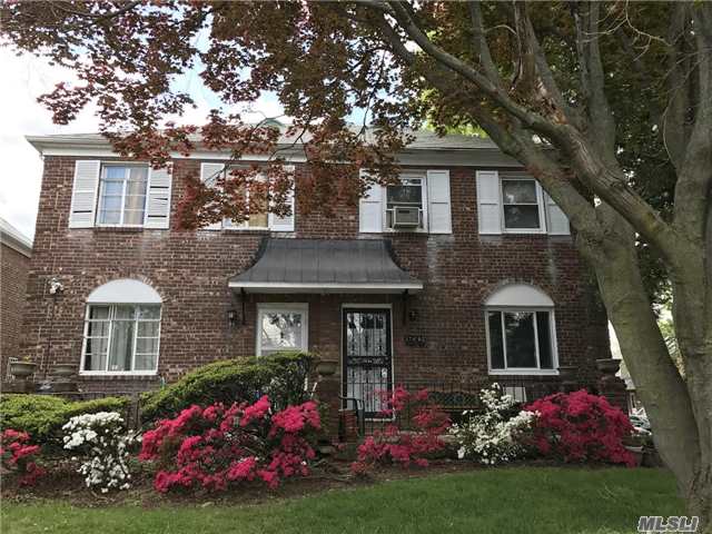 Lovely Colonial Semi-Detached Brick House In The Heart Of Fresh Meadows Introduces A Large Living Room, Elegant Formal Dining Room, 1/2 Bath And A Lovely Kitchen. The Upstairs Introduces 3 Large Bedrooms And 1 Full Bath.