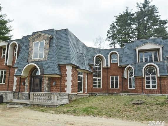 Magnificent French Chateau On 2 Pvt. Acr. On Cul-De-Sac Str. Prestig. Community Of Stone Arches. Appr. 6500 Sq. Ft. Of Superior Construction W/ Architect. Details Thru-Out. 7 Zones Of Heat/Cooling,  5 Zones Of Radiant Heat., Banquet Size Dr, 5 Baronial Sized Br (6th Br/Bth  And Ktch & 2 Car Garage To Be Built W Approved Plan.) Sold As Is. Wheatley  High School