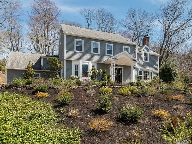 Magnificent C/H Colonial Completely Renovated. Mid- Block Location. State Of The Art Gourmet Chef's Eat-In Kit. Granite Counter-Tops & Top Of The Line Stainless Steel Appliances. Frml L/R W/Fpl, Frml D/R, Den. Hrdwd Flrs & Moldings Throughout. Front & Back Staircase. Mstr Suite W/New Lux Bth. 4Br's, 2 New Full Bths. Guest Quarters. Set On One Half Acre W/Pavers Patio.