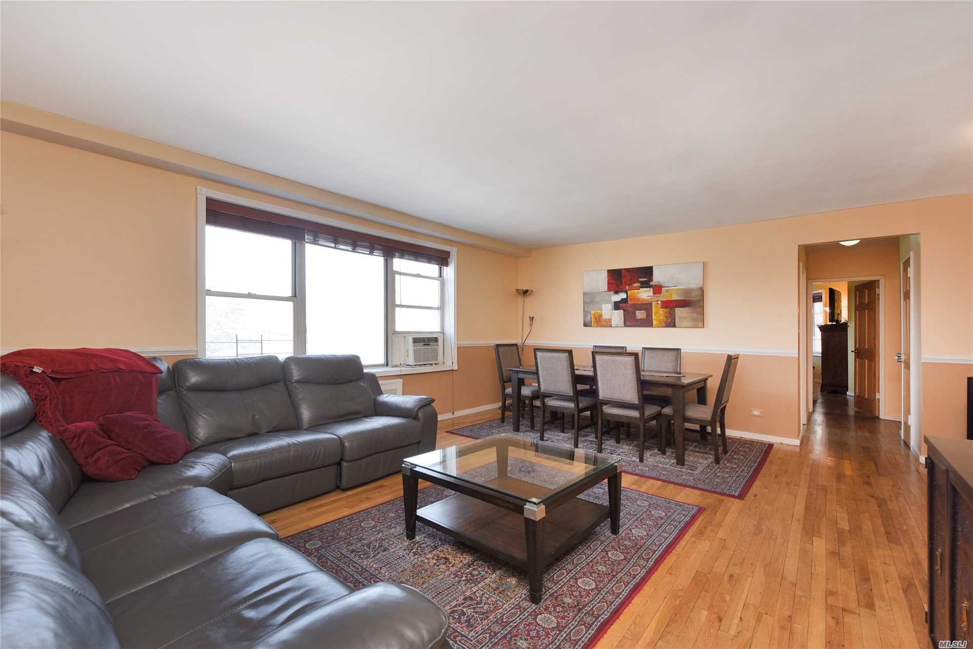 Amazing 2 Bedrooms Co-Op Apt. Huge Master Bedroom With 1/2 Bath, Full Bath Living Rm, Dining Room, Plenty Of Closet Space. Bright Sunny & Spacious. Modern Kitchen With Granite Counter Top. Maintenance Included Gas, Heat & Electric. Convenience To All Transportation!