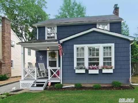 Recently Renovated 2Br,  1.5Ba Colonial (Easily Converted Bak To A 3Br) On Sprawley Property. Newly Renovated Kitchen W/Granite Countertops,  Glass Backsplash And Stainless Stell Appliances. Beautiful Wood Burning Fireplace W/ Mexican Tile,  Recessed Lighting,  Hardwood Floors,  Crown Molding,  New Windows,  New Plumbing,  New Water Heater,   And New Roof. Oversized Rear Yard.