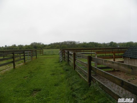 Farmland With 4 Bedroom House And Several Outbuildings.  6 Acres Of Paddock.  Hen House,  2 Stall Horse Barn. Legal Cottage,  3 Car Garage.  Prime Main Road Location For Agri-Business,  Horse Farm,  Gentlemans Farm.