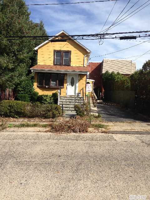 Nice 3 Bedroom Colonial With 2 Full Baths,  Full Basement,  & Country Kitchen.  Close To Railroad - Port Washington Station,  Great Location.  Needs Tlc.  Owner Is In Process Of Refurbishing.