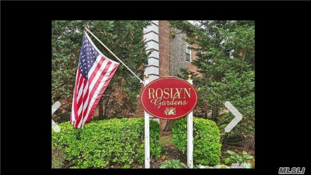 One Bedroom Apartment In Roslyn Gardens... Close To Lirr, Major Roads And Highways, Close To Public Transportation As Well.. Excellently Managed Co-Op In Renowned Roslyn School District.