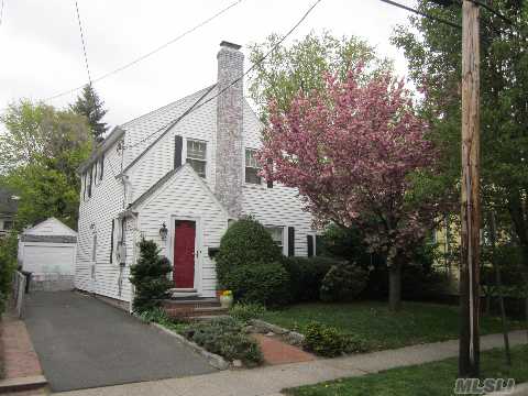 Lovely Updated Park Colonial On Pretty Tree Lined Street. Entry Foyer, Lr/Fpl. Den, Large Kitchen W/Stainless Appliances, Dining Area And Door To Patio. New Windows, Recessed Lighting, Gas Heat. Roof On House And Garge One Year Old. Hardwood Floors Throughout. Playroom, Laundry And Storage In Basement.