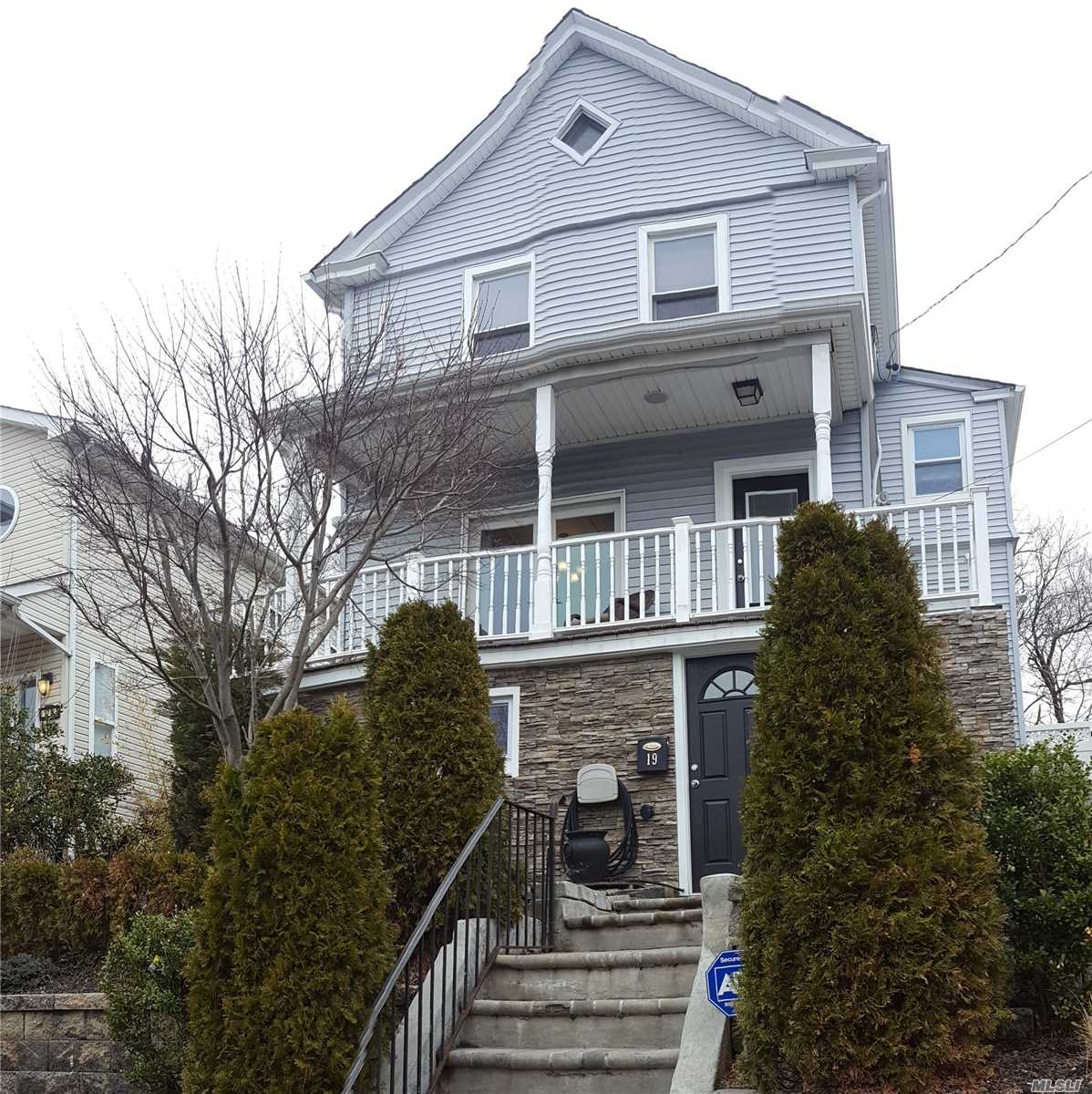 Fabulous Water Views! Charming Front Porch Colonial In The Heart Of Port Washington North Close To The Water & Shopping. Recent Renovations Include Eat-In-Kitchen With Granite, Bathrooms, Walk-In Closet Or 3rd Bedroom, Basement, Stone Fireplace, Beautiful Wood Floors, Radiant Heat, Architectural Details & Trim. This Fabulous Home Also Has An Expansive, Level Backyard With An Outdoor Kitchen & Paver Patio Perfect For Entertaining. Also....Low Taxes. Move Right In!