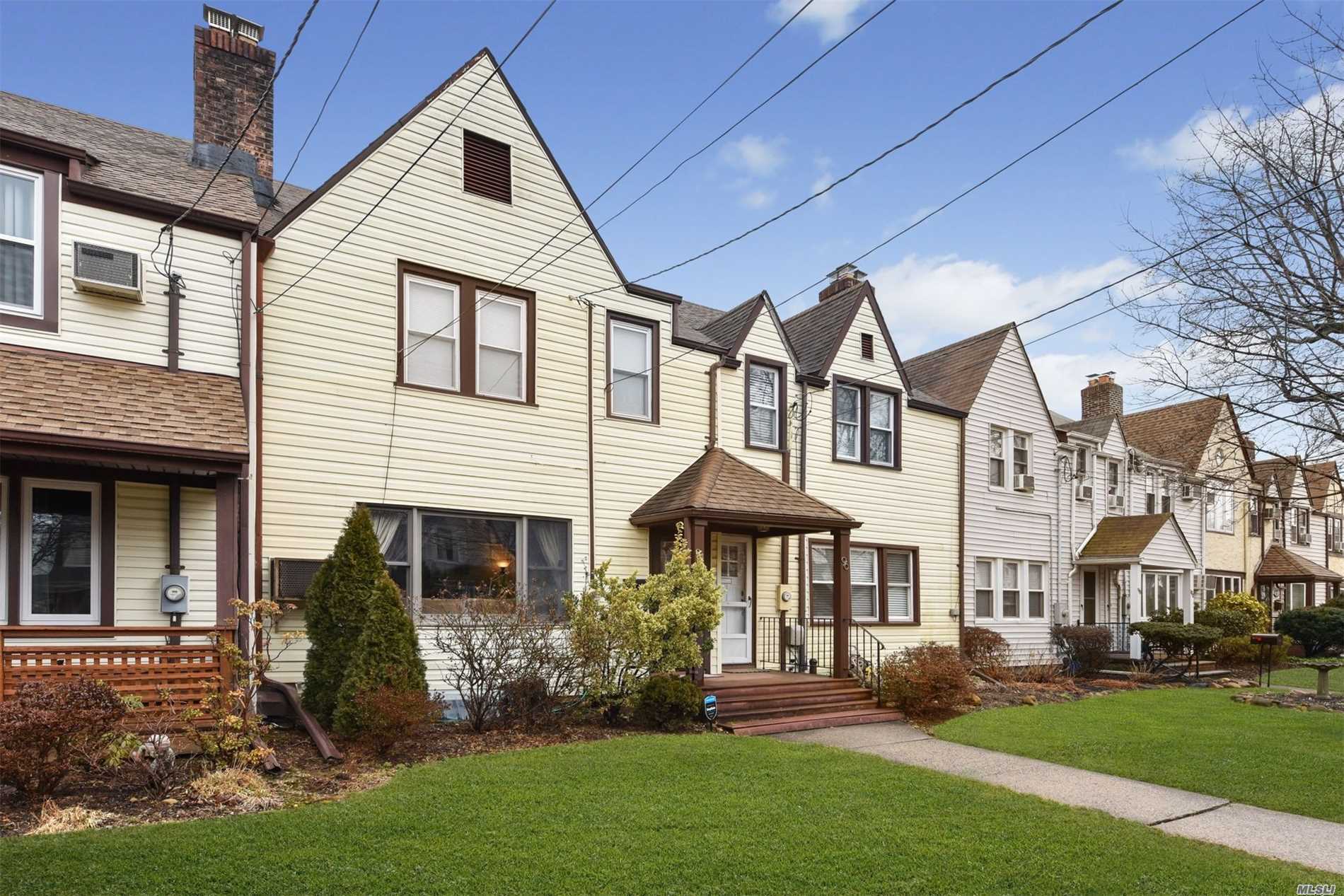 Charming & Updated Tudor Townhouse In Roslyn Schools. All Updated With Private Yard & 1 Car Garage. A Rare Find. Must See