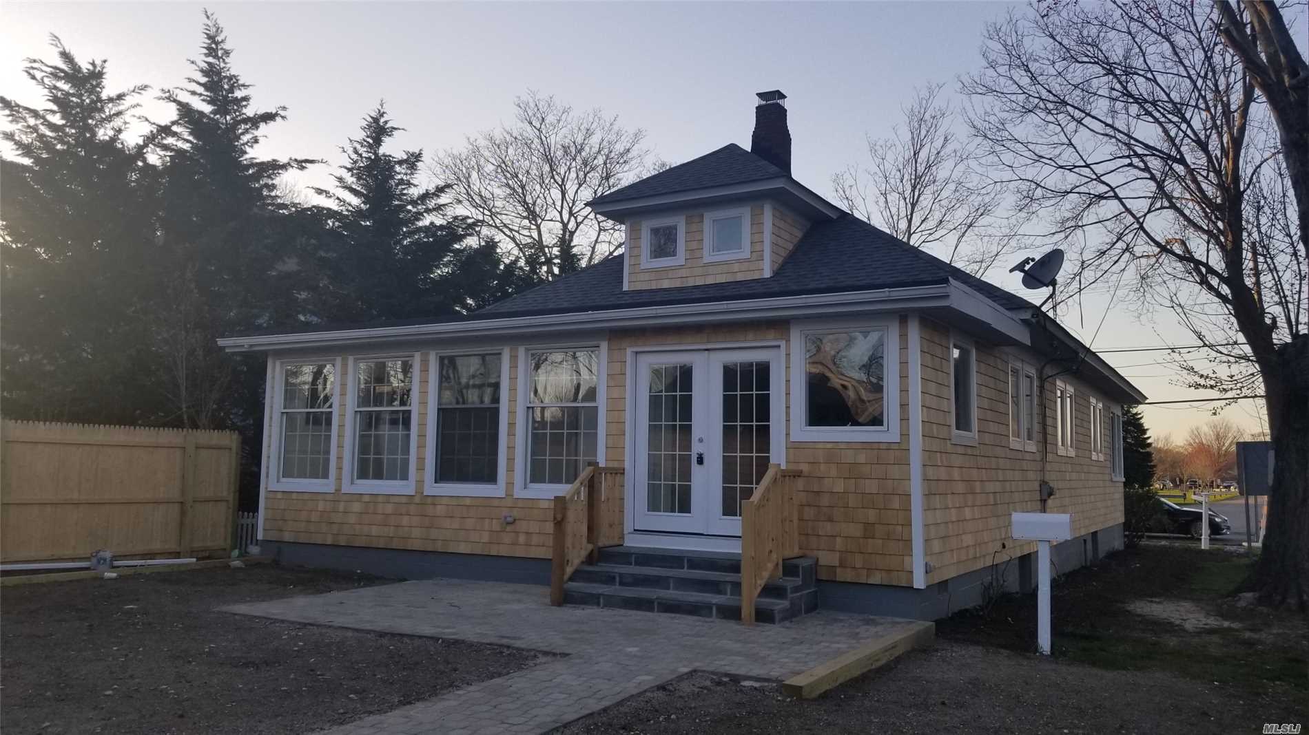 Perfectly Renovated Oversized Cedar Sided Greenport Getaway. Amazing Front Porch, Oversized Living And Dining Room, Large Eat In Kitchen And Perfect Den! Call For Details. Greenport&rsquo;s Best Value