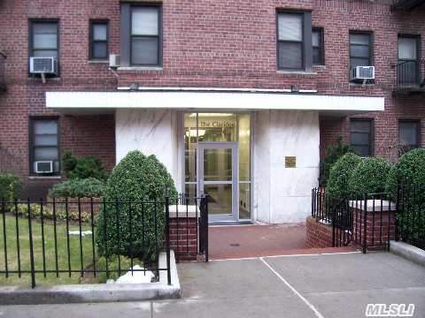 Spacious & Sunny 2 Bedroom Co-Op. Bldg Financials Are In Excellent Shape. Large Living Room With Dining Area Updated Eat In Kitchen & Full Bath. Hardwood Floors,  Lots Of Closets & Windows. 24 Hour Laundry & Video Surveillance On All Floors,  Private Garden. 2 Blocks To E/F Trains & Express Bus To Manhattan.