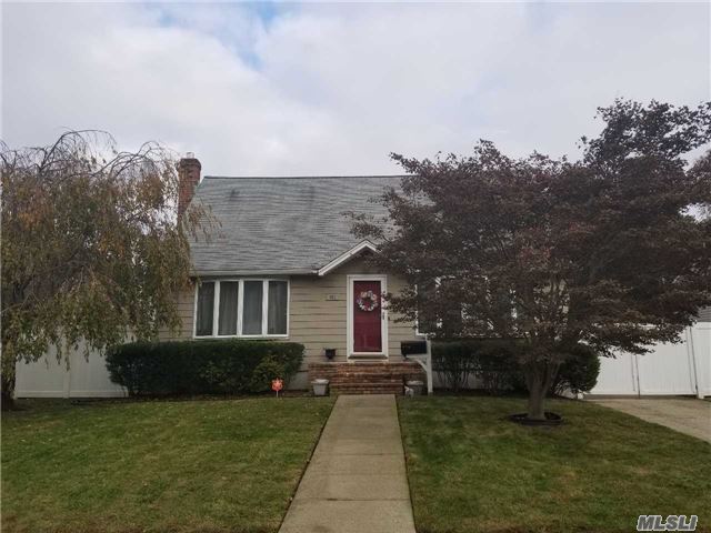Move Right In To This 4 Bedroom Rear Dormered Cape. 2 Full Baths With Finished Basement. Macarthur/East Broadway Schools. Central Air Conditioning And Gas Heat