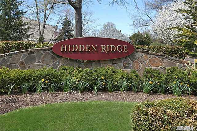 Gated Community!! Fabulous Ridge Model With 2 Master Suites On Beautiful Greenbelt. Updated Kitchen, Windows, Heat/Cac, & Electric. Crown Molding.  Sale May Be Subject To Term & Conditions Of An Offering Plan.