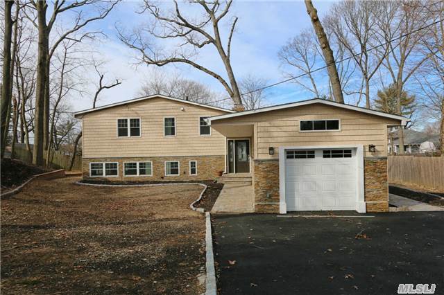 Turn Key And Move Right In To This All-New Renovated Home. Gourmet Granite Kitchen With Skylights. Open Floor Plan With Stone Fireplace. 4 Bedrooms, 3 Full Baths, Hardwood Floors Throughout. French Doors In Den Leading To Yard. All New Utilites, Cac/Heating System. House Situated On Cul-De-Sac. Must See...Too Much To List!