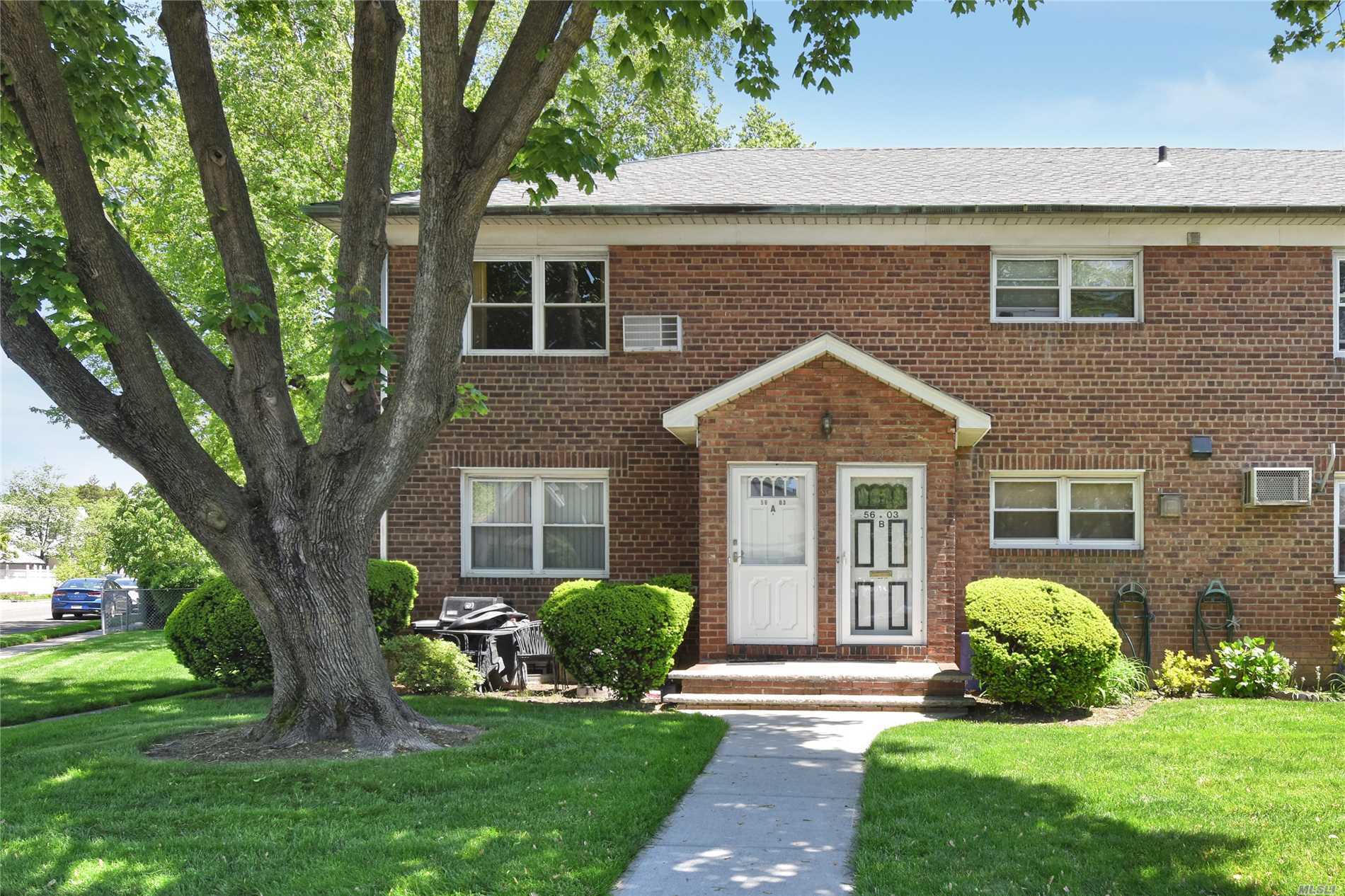 Just arrived- affordable 2 bedroom, 1 bath condo in beautiful Fresh Meadows. This upper unit is spacious and convenient to buses along Utopia Parkway, shopping, and schools. Won&rsquo;t last!