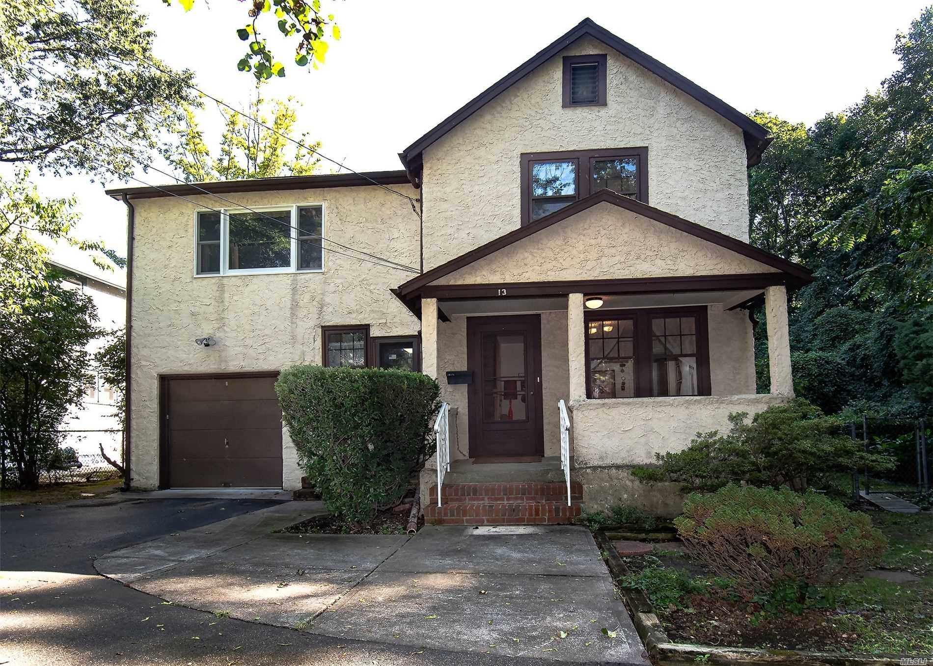 Welcome to this charmer ! Located in a private and secluded location at the end of a Cul -De -Sac is this classic and charming 1920's Colonial. Expanded in the 1960's it is in Immaculate condition ! 4 bedrooms, two bathrooms, true formal dining room, gas heat, gas cooking, Great Neck school district.