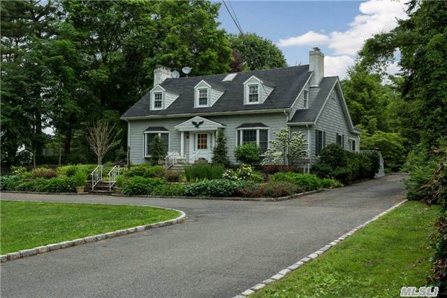 Magnificent Traditional 5 Bedroom, 4.5 Bath Colonial With Guest Suite. All Redone Kitchen And Baths, Wood Floors, Crown Moldings, Front & Back Staircase, 4 Fireplaces, 5 Skylights, In Ground Pool W/ New Liner, Professionally Landscaped. Circular Driveway.