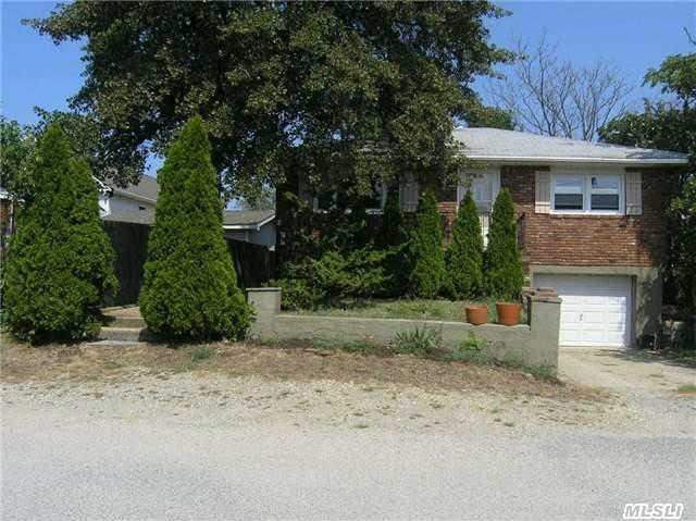 Sold As Is...2 Bedroom, 1 Bath, Living-Room And Kitchen. Unfinished Basement With An Attached One Car Garage.