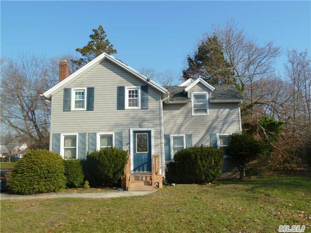 1868 Colonial With Lr, Dr, Eik, Office, 1.5 Baths, Den W/Fireplace, 4 Brs On Shy Half Acre.