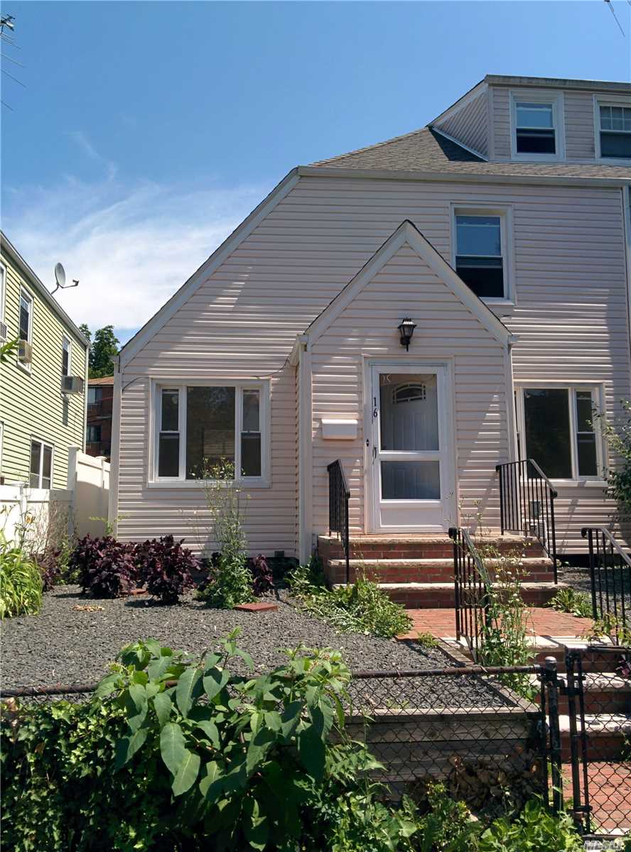 Beautiful Newly Renovated 3 Beds & 1.5 Baths Semi-Detached House With Unique Charming & Peaceful Private Interior Courtyard Setting. School District #26 Location. Within Close Proximity To Public Transportation, Shopping, Restaurants, Business Along Northern Blvd & Little Neck Pkwy. Easy Access To L.I.R.R. & L.I.E.