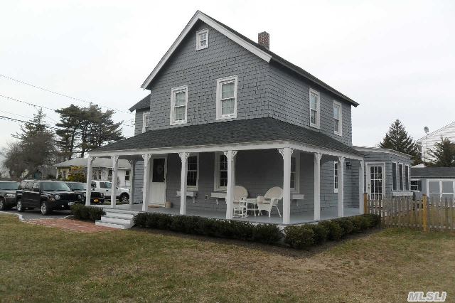 Like New Victorian Farm House,  Rebuilt W Love To Reflect The Charm Of Original Home.Buderas 10 Zone Heating Units.Finished Maple Kitchen W Soap Stone Counters And Hw Floors, Beatiful Trim Work Throughout Entire House,  Walk Up Attic,  Brand New Roof And Sheathing. Just An Absoulutely Elegant Home!