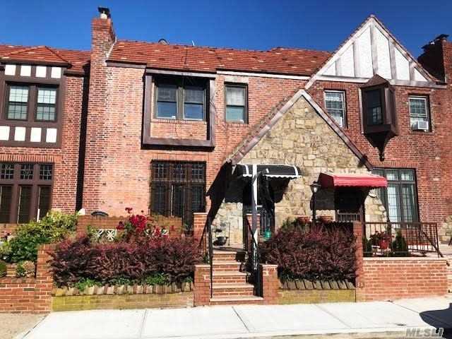 Historic Charm With Intriguing Design Brick Attached English Tudor Offers Sunken Living w/Fplc, Formal Dining, Eat-In-Kitchen Master Bedroom w/Mth, 2 Bedrooms, FBth....Finished Bsmt, 1 Car Garage And So Much More.