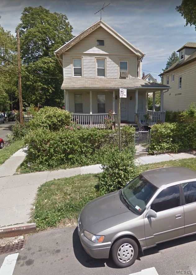 Selling For Land Value. 3480 Square Foot Corner Lot Zoned R4A In Prime North Flushing Location 1 Block From Northern Blvd.