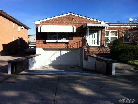 Cozy 1 Family, Semi-Detached, Brick House Located On A Quiet Tree Line Street.   Part, Basement With Separate Entrance: Br/Family Room, Bathroom, Laundry Room, Storage, 5 Year Old Boiler.  1st Fl: Living Room, Eat-In-Kitchen, 2 Bedrooms, Bathroom.  Pull-Down Attic: For Storage Only.   Nice Private Backyard.   1 Car Garage.