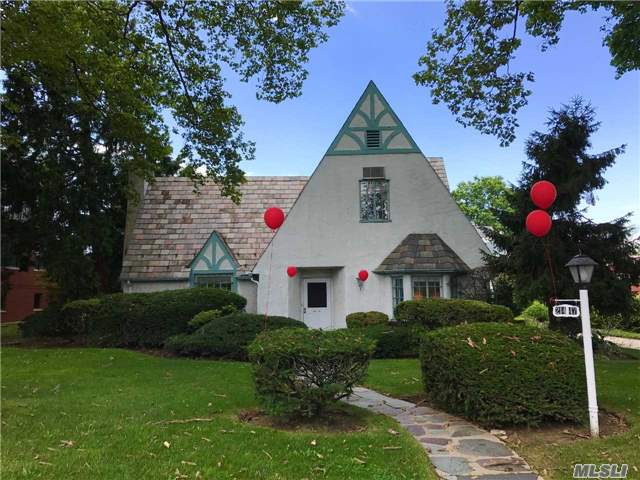 Oversized Property Of 80X100 Nestled In The Beautiful Enclave Of Bayside Gables, This French Normandy Tudor Features 3 Bedrooms And 2.5 Baths With 2 Car Garages. Located In A Prestigious Privately Owned Gated Community With 24 Hours Security And Near Bay Terrace Shopping Center As Well As Little Neck Bay And The Bayside Marina.