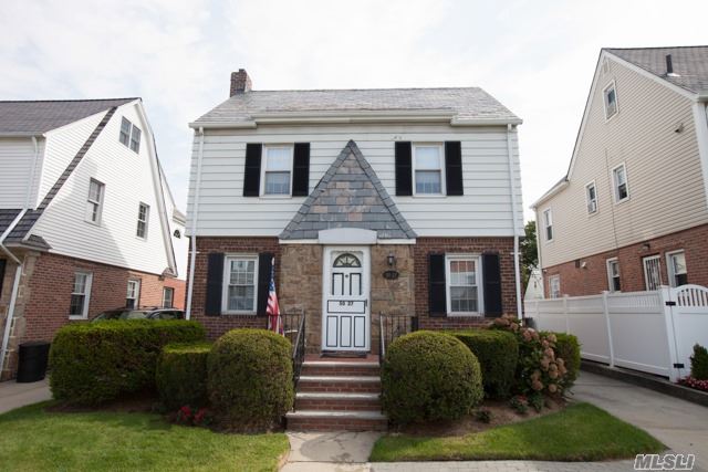 Beautiful 1 Family Home With 3 Br&rsquo;s In Bayside Hills With Detached Garage. The House Has 1 1/2 Baths, Full Formal L/R And D/R And A Full Standup Attic. It Has A Great E/I Kitchen With Skylight And Outdoor Patio That Leads To Large Yard And Pool. The House And Garage Have Beautiful Slate Roof. Full Finished Bsmt. With New Furnace & H/W Heater. Dist. 25 Schools, Close To R/R