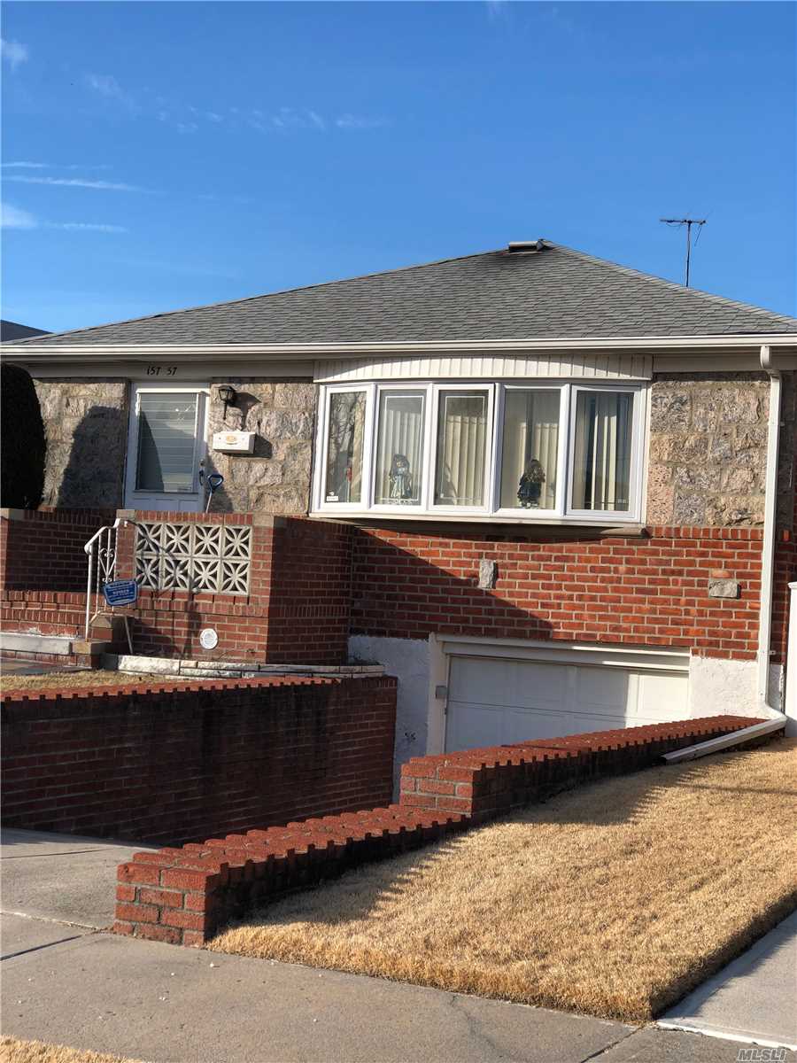 Solid Brick Ranch On Beautiful Block In Whitestone. Needs Tlc, But Has Central Ac, Nice Spacious Layout And Re-Pointed Brick Facade. Fenced Yard. Great Location, Won''t Last!