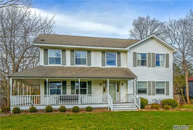 Beautiful Colonial On Town Harbor Lane With In The Founders Beach & Park District. This Home Offers A Wrap Around Porch, Large Living Room With A Fireplace, Separate Den, Eat In Kitchen, First Floor Bedroom. 3 Large Bedrooms And 2 Full Baths Upstairs.  Excellent Location Between The Beaches, Town Shops, Bus & Train Stops.