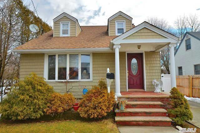 Large,  Spacious Cape W/Many Updates. 8Yr Old Kitchen,  Newer Windows,  Stoop,  Cac Compressor,  3 Zones Of Heat,  Hw Floors,  Family Room Off Kitchen W/Full Bath,  Sliders To Yard.  Ose To Finished Basement W/Summer Kitchen And 3 Rooms,  Spacious Master Br W/Plumb To Add'l Bath.   Great House - Move In & Put Your Clothes Away! Family Room W/Full Bath  Great For Mom/Dad