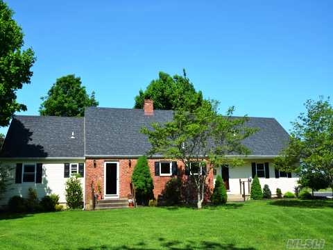 Welcome To This Beautifully Renovated Cape, Surrounded By Vineyards And Open Fields.  Privacy Is All Yours.  Tucked Away On A Cul-De-Sac, Enjoy This Perfectly Renovated Kitchen, 2 Fireplaces, Hardwood Floor, 1st Floor Masterbedroom, Tons Of Closet Space And An Attic That Can Be Easily Finished For Added Room.  Plenty Of A Room For A Pool.