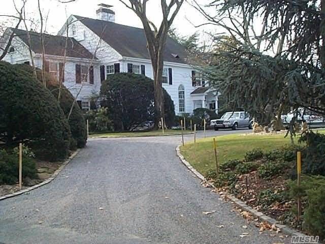 Stately Colonial Set On Large Property With Possibility Of Subdivision.