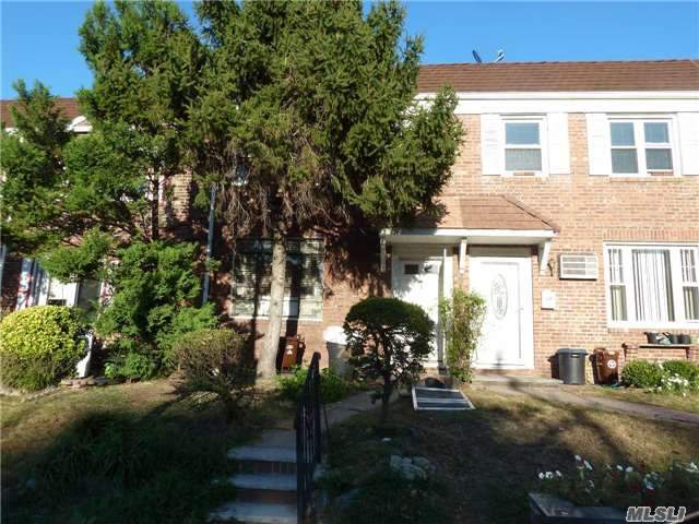 Townhouse Features 3 Bedrooms, 1 Bathroom, Basement And Garage In The Back. Near Mass Transit, Shops, Major Highways, Parks And Schools And All. House Needs Work