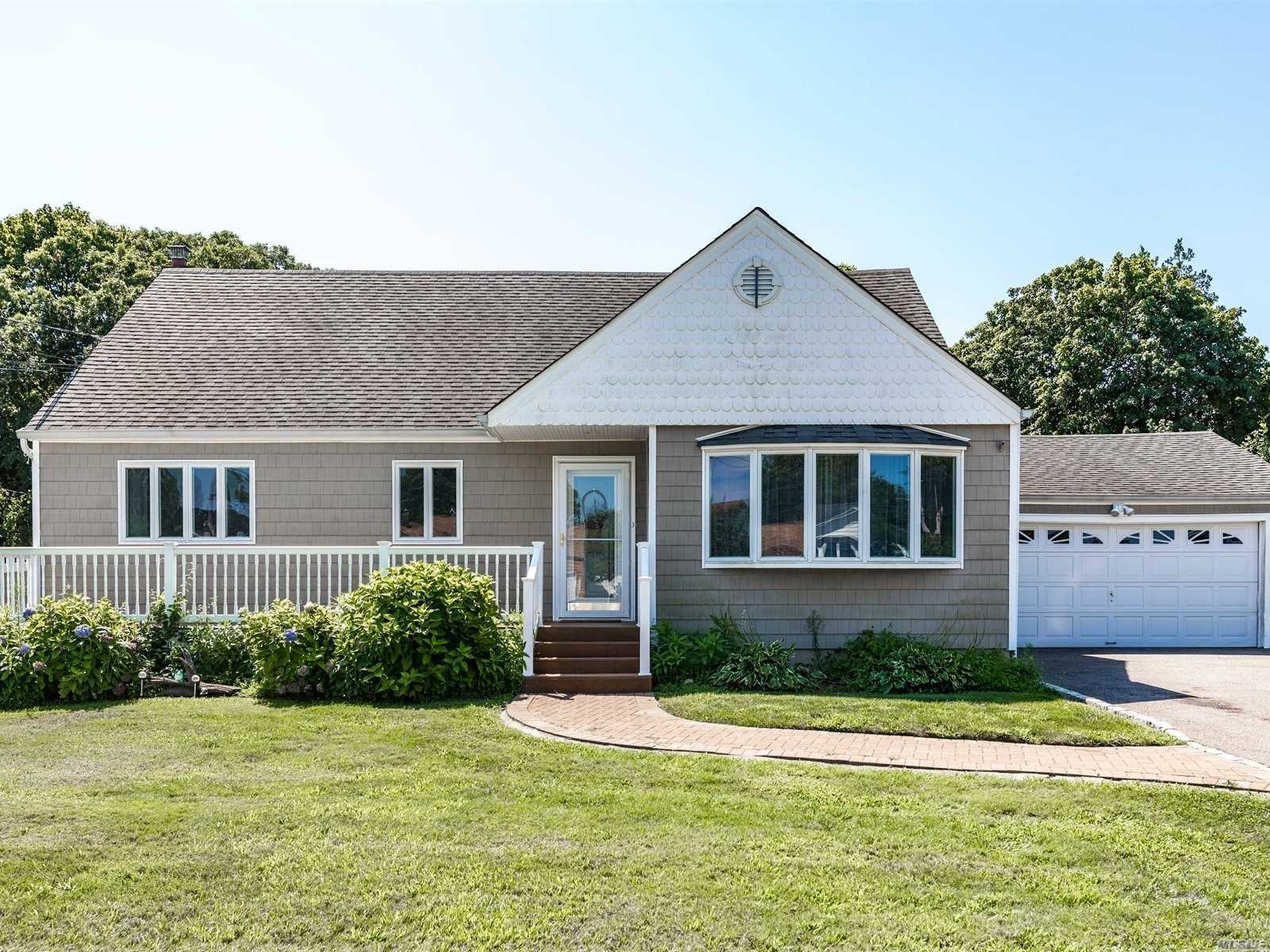 Exp Cape In East Islip School District With Large Rear Yard & Many Updates In House. Home Features IGS, Vinyl Fencing, 200 Amp Service, 2 C Garage, Full Bsmt. Home Is Easy To View. Great Curb Appeal!