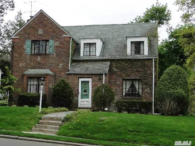 Solid Brick Center-Hall Colonial With Family-Size Rooms. Full Bsmt,  Central Air And Gas Heat. 3 Br's And 2 Full Baths Upstairs. Central A/C And Gas Heat. Needs Tlc.