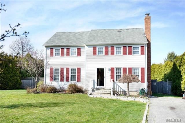 Spacious 4 Bedroom Home In Southold. Eat-In Kitchen With New Appliances. First Floor Bedroom And Den. Large Master Bedroom Upstairs Along With 2 Additional Bedrooms. Large Trex Deck With Fenced Backyard And Shed.