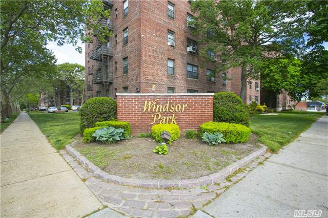 Top Floor Bright Corner Unit With Beautiful View, Large Room And Low Maintenance. No Flip Tax. Express Bus To Midtown Nyc And Q46 To E And F Train. Parking Spot Right In Front Of Building Can Be Transferred To New Owner. Community Has A Large Pool, Tennis Court, Playground, Indoor And Outdoor Parking. 24 Hr Security.