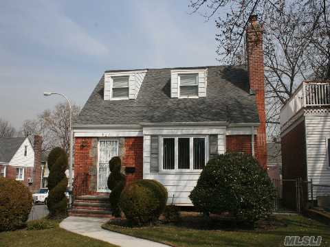 Detached Cape Cod Style Home. Features 2 Bedrooms, One Bath, Living Room With Gas Fireplace, Formal Dining Room, Modern Eat-In Kitchen, Full Basement, And A Walk-Up Attic.With Room For 2 More Bedrooms. Private Driveway And Garage.