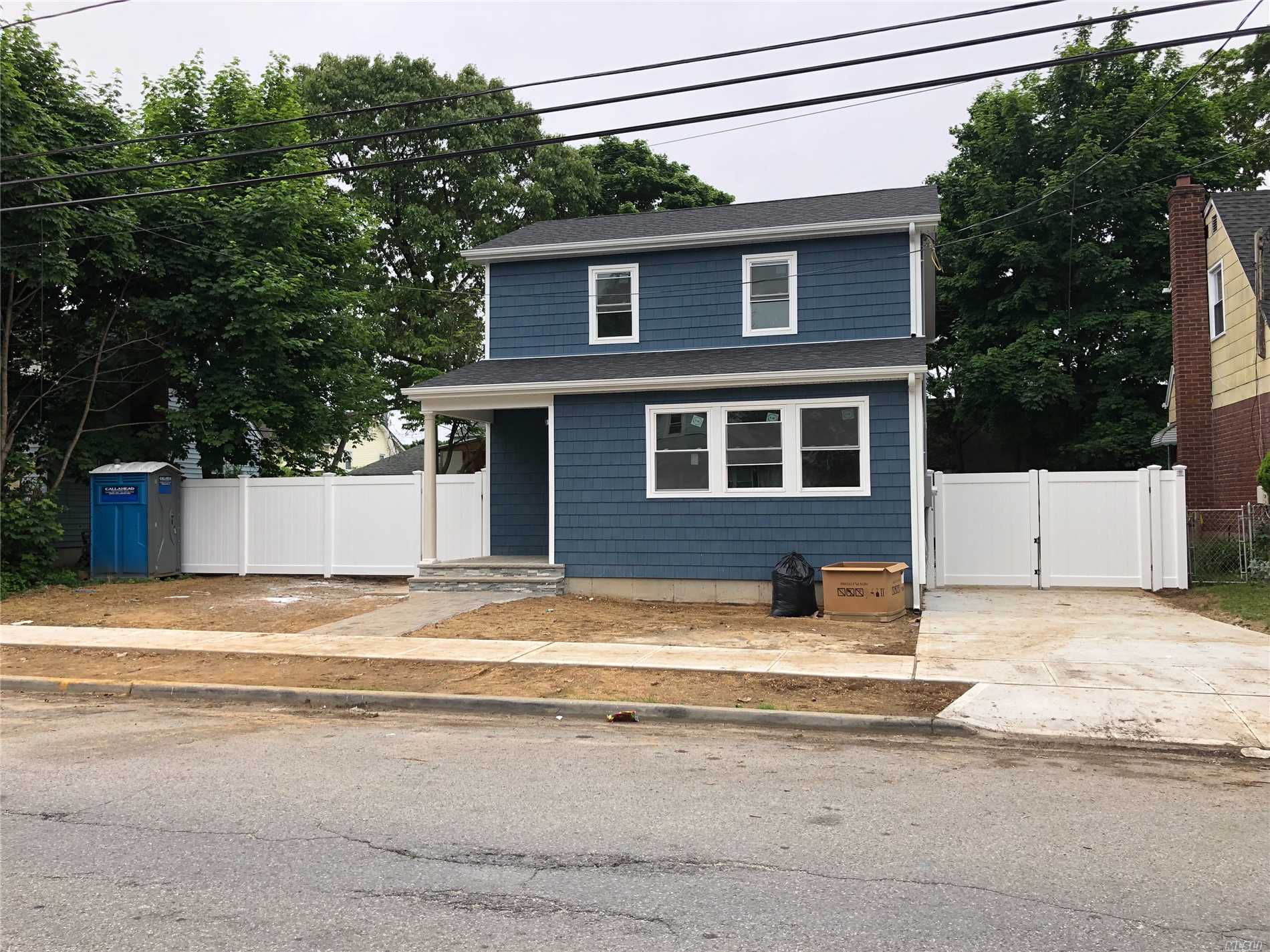 New Construction!!!! Amazing Property With All Amenities One Could Ask For, A True Hidden Gem!  Exquisite And Spacious 4+ Bedrooms, 3 Full Bathroom, Central Air, Custom Molding And Trim Through Out The House. Solid Wood Floors, Through Out The Second Floor.