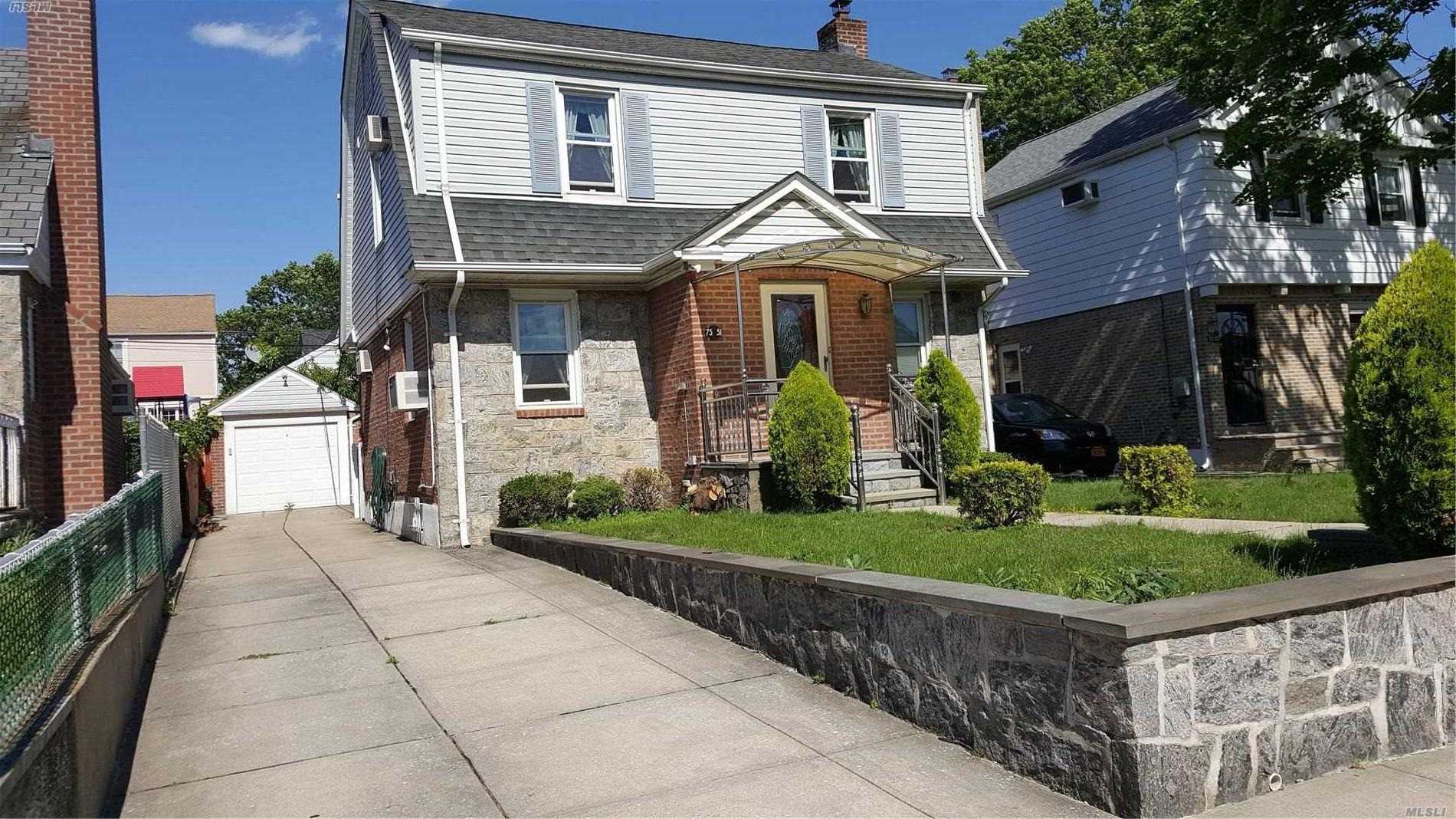 One Of The Most Desirable Block In Fresh Meadows Is Featuring Detached Brick House 40/100 Lot With 3Bed 2 Full Bath And Attic That Can Be Enlarged. House Is Steps To Union Tupk, Shops, Buses . Must See!!! Will Not Last.