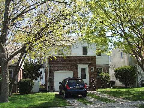 Handsome Home On Residental Block. Large Rear Yard.Full Attic, Finished Basement,Fireplace