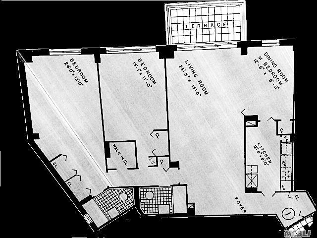 2 Large Bedroom(Flex 3), Large Terrace, 24 Hour Doorman, Central Air You Control, Laundry, Briarwood's Only Co-Op With In-Ground Pool. Close To Shops, Restaurant & Airports. Front Of E & F Express Train (Briarwood Station), Many Buses Stop In Front To Many Areas. Maintenance Includes All Utilities ( Gas & Electric). Sponsored Apartment, No Board Approval, Investment.