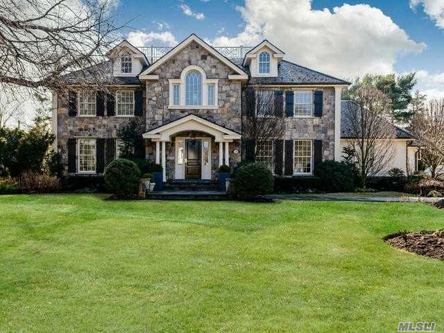 Beautiful Ch Colonial On Shy Of A Half Acre Built In 2008. 5 Brs & 5.5 Custom Baths, 5100 Sf W/An Additional 2500 Sf Full, Finished Basement W/9&rsquo; Ceilings. Gourmet Eik W/Top-Of-The-Line Appliances And Breakfast Area. Formal Living & Dining Room. Family Room W/Fpl W/French Doors Leading To The Backyard. 1 Br + 1.5 Bths, Master Suite Plus 3 Addtl. En Suite Bedrooms.