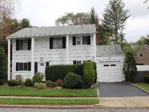 Four Bedroom Colonial Situated On Oversized Lot In The Desirable Setton Hill Area Of Old Bethpage.The Home Features Eh Leading To Lr, Dr, Eik And Family Room W Sliders To Concrete Patio. The Second Level Features 4 Bedrooms Including Master Bedroom W Large Wi Closet And A Full Dual Bath. Extras Include New Roof And Gutters.