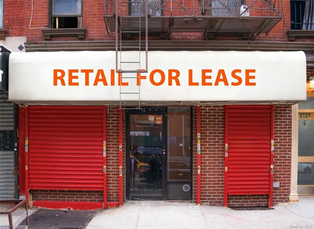 Commercial Lease in New York - 1st  Manhattan, NY 10029